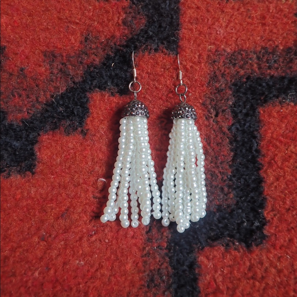 Handmade Long Tassel Earrings